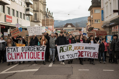 [Communiqué] Deuxième manifestation pour le climat le 2 février à Delémont